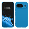 kwmobile Handyhülle für Google Pixel 9 Hülle - weiches Handy Silikon Case - Schutzhülle Cover - Blue Reef Blue Reef  