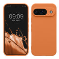 kwmobile Handyhülle für Google Pixel 9 Hülle - weiches Handy Silikon Case - Schutzhülle Cover - Warme Aprikose Warme Aprikose  