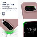 kwmobile Handyhülle für Google Pixel 9 Pro Hülle - weiches Handy Silikon Case - Schutzhülle Cover