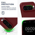 kwmobile Handyhülle für Google Pixel 9 Pro XL Hülle - weiches Handy Silikon Case - Schutzhülle Cover