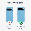 kwmobile Handyhülle für Google Pixel 9 Pro XL Hülle - Case mit TPU Bumper - Stoßfestes Hardcase - Schutzhülle Cover