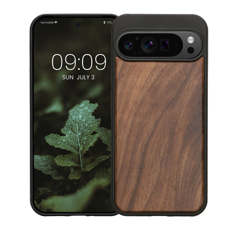 kwmobile Handyhülle für Google Pixel 9 Pro XL Hülle - Case mit TPU Bumper - Stoßfestes Hardcase - Schutzhülle Cover
