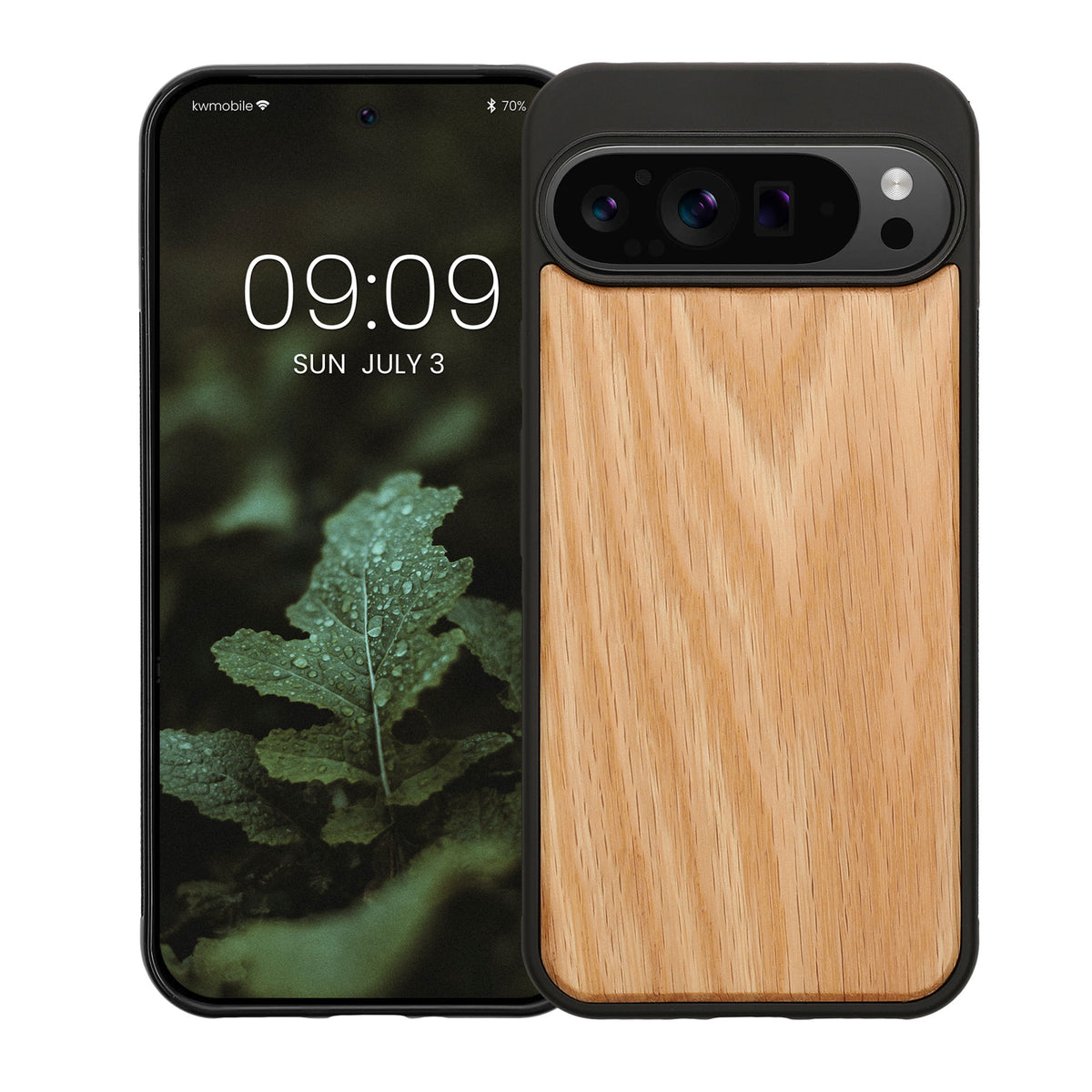 kwmobile Handyhülle für Google Pixel 9 Pro XL Hülle - Case mit TPU Bumper - Stoßfestes Hardcase - Schutzhülle Cover
