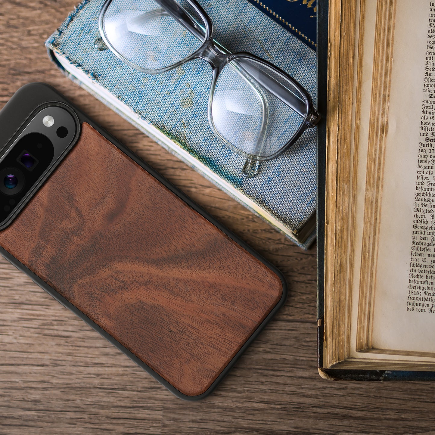 kwmobile Handyhülle für Google Pixel 9 Pro XL Hülle - Case mit TPU Bumper - Stoßfestes Hardcase - Schutzhülle Cover