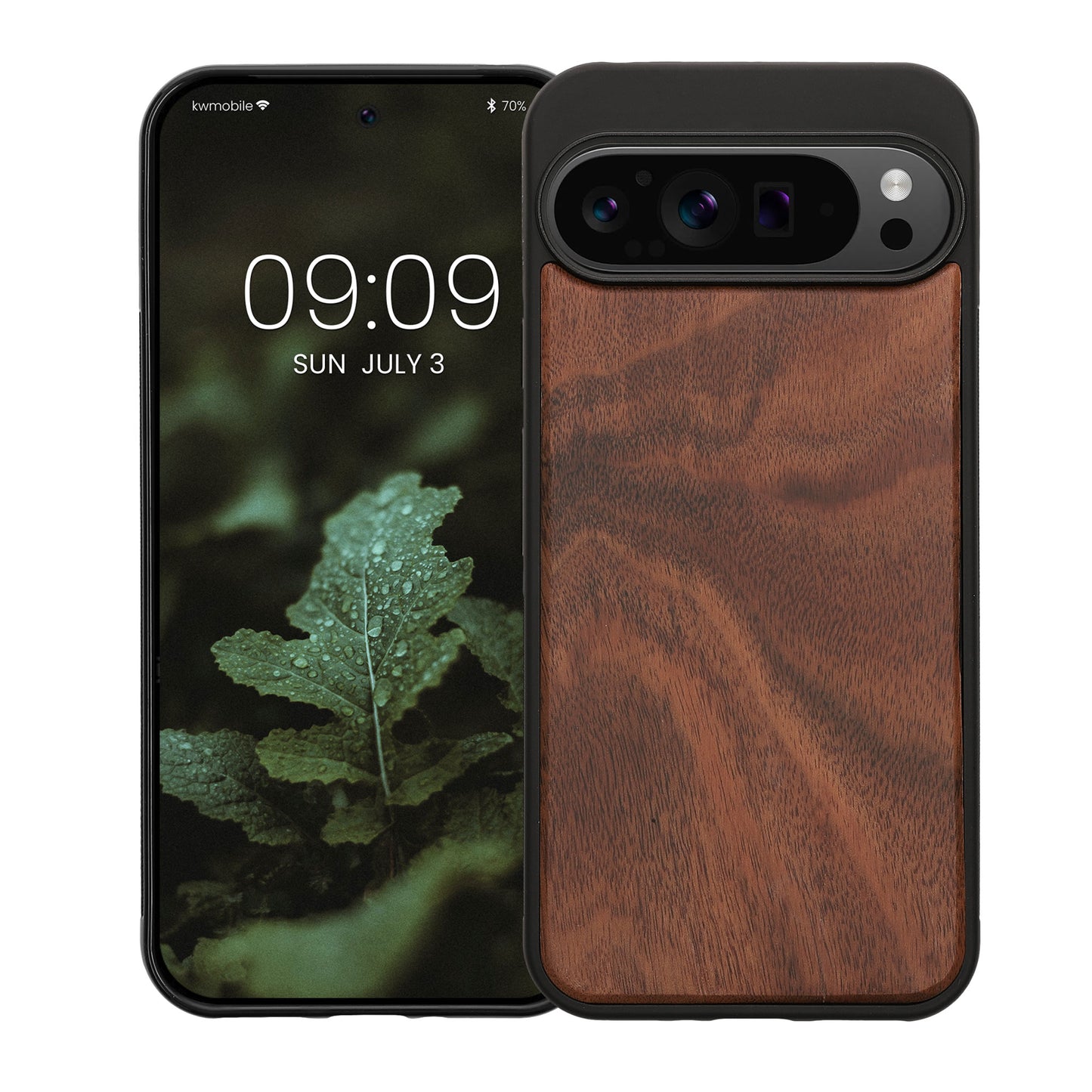 kwmobile Handyhülle für Google Pixel 9 Pro XL Hülle - Case mit TPU Bumper - Stoßfestes Hardcase - Schutzhülle Cover
