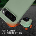 kwmobile Necklace Case kompatibel mit Google Pixel 9 / Pixel 9 Pro Hülle - Cover mit Kordel zum Umhängen - Silikon Schutzhülle
