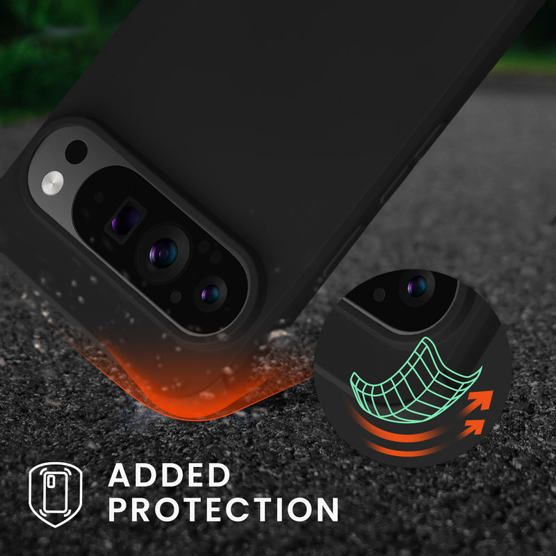 kwmobile Necklace Case kompatibel mit Google Pixel 9 Pro XL Hülle - Cover mit Kordel zum Umhängen - Silikon Schutzhülle