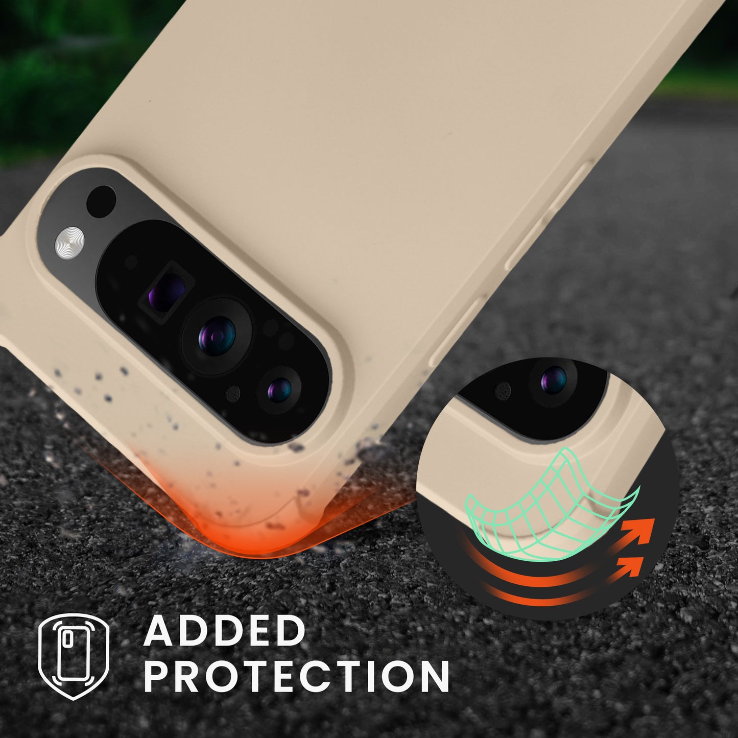 kwmobile Necklace Case kompatibel mit Google Pixel 9 Pro XL Hülle - Cover mit Kordel zum Umhängen - Silikon Schutzhülle