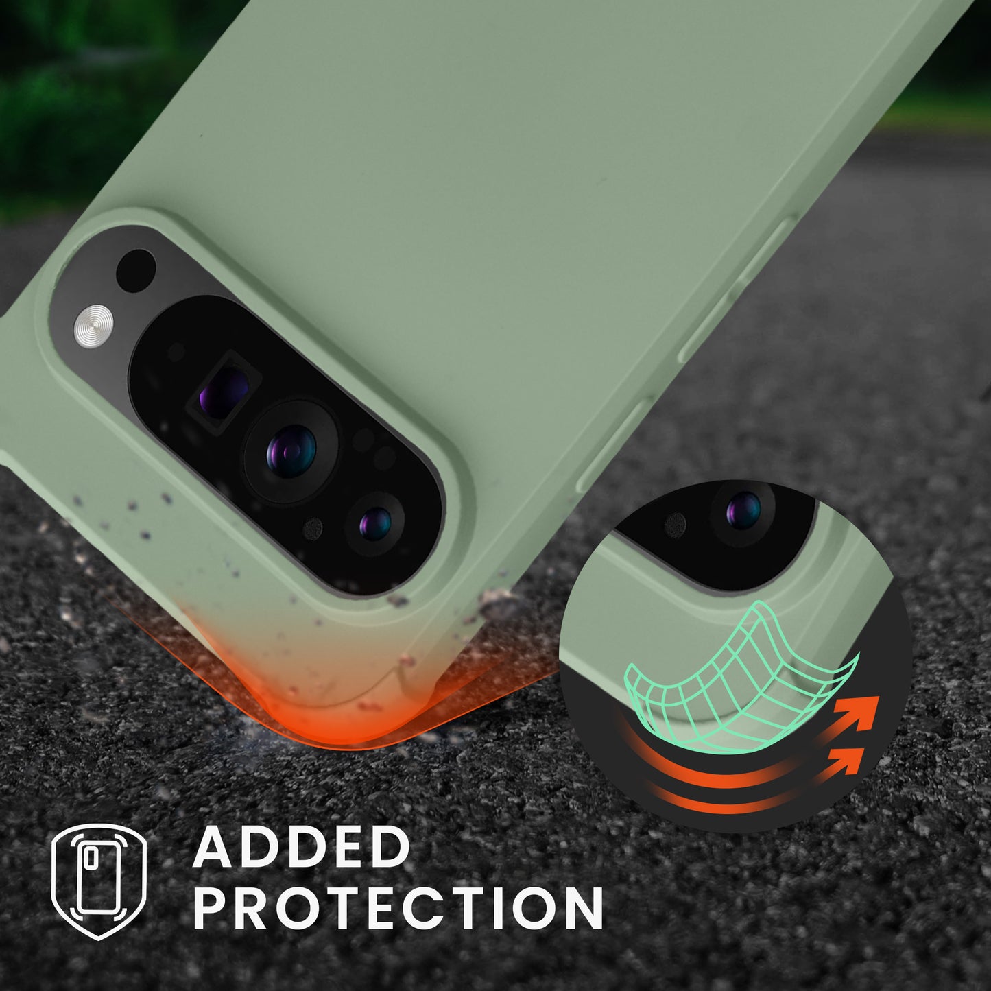 kwmobile Necklace Case kompatibel mit Google Pixel 9 Pro XL Hülle - Cover mit Kordel zum Umhängen - Silikon Schutzhülle