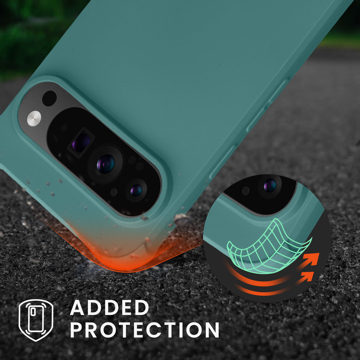 kwmobile Necklace Case kompatibel mit Google Pixel 9 Pro XL Hülle - Cover mit Kordel zum Umhängen - Silikon Schutzhülle