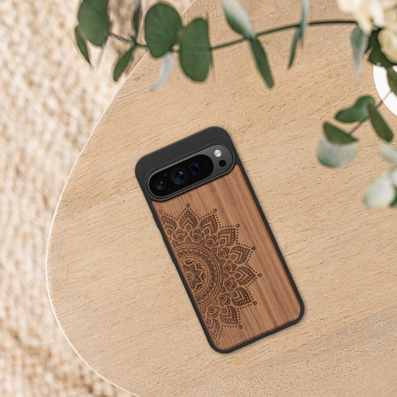 kwmobile Handyhülle für Google Pixel 9 Pro XL Hülle - Case mit TPU Bumper - Stoßfestes Hardcase - Schutzhülle Cover