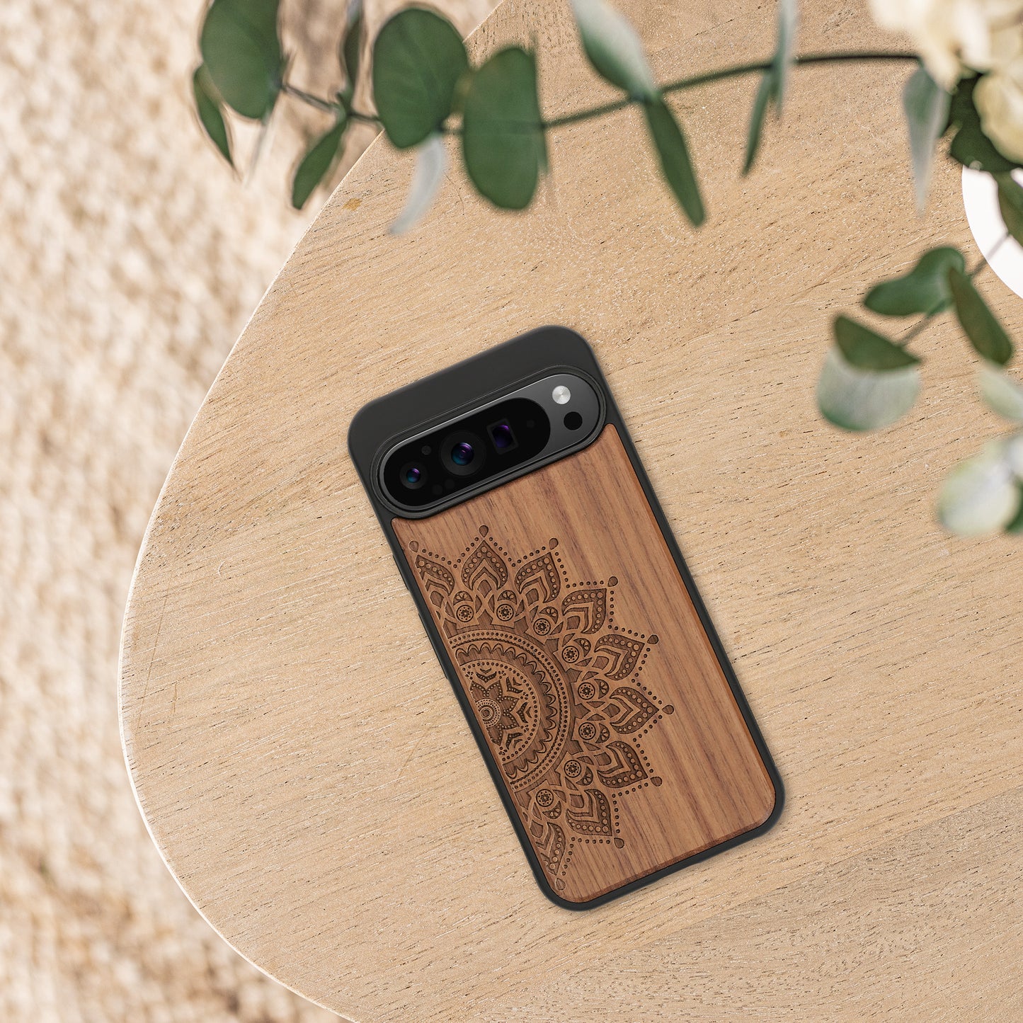 kwmobile Handyhülle für Google Pixel 9 Pro XL Hülle - Case mit TPU Bumper - Stoßfestes Hardcase - Schutzhülle Cover