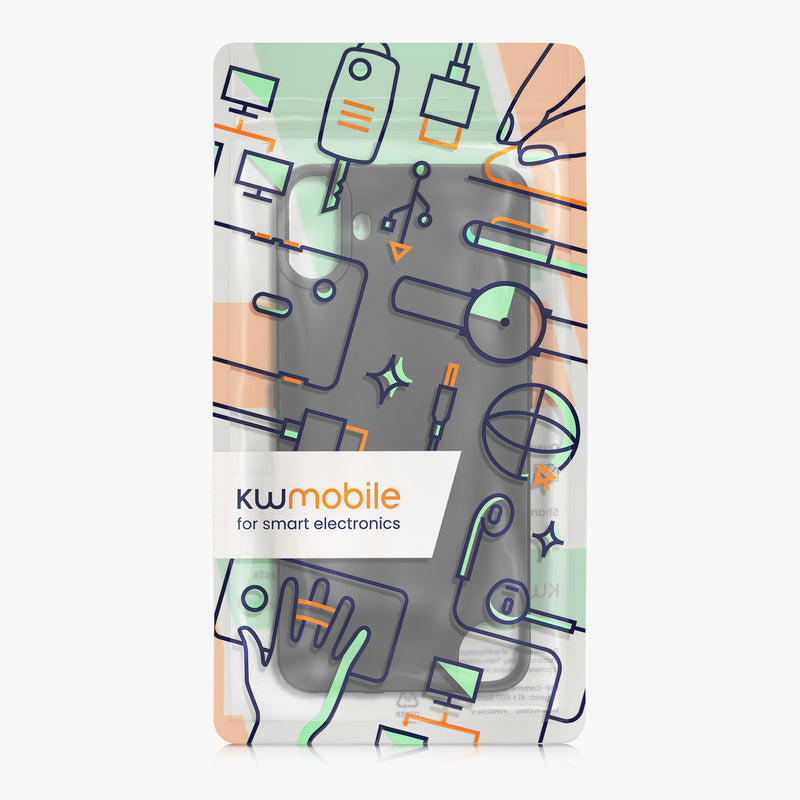 kwmobile Handyhülle für CMF Phone 1 Hülle - weiches Handy Silikon Case - Schutzhülle Cover