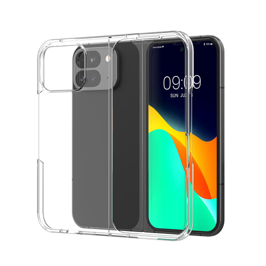 kwmobile Hülle kompatibel mit Google Pixel 9 Pro Fold Case - Faltbare Handyhülle mit Rahmen - Robustes Cover