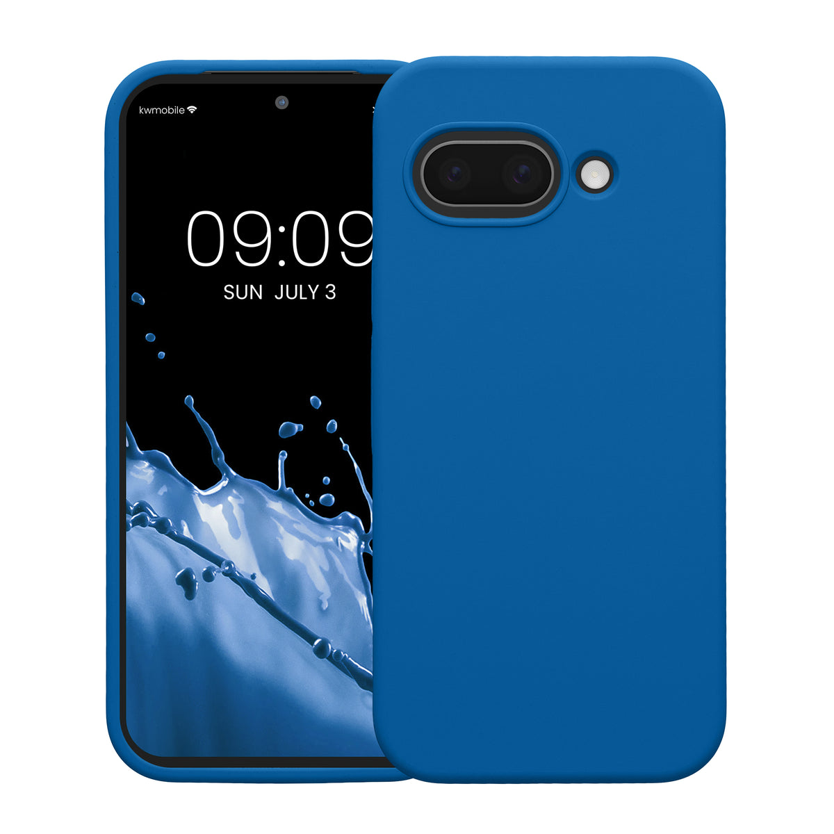 kwmobile Handyhülle für Google Pixel 9a Hülle, für Pixel 9a Case - Hülle Silikon - kabelloses Laden