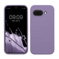 kwmobile Handyhülle für Google Pixel 9a Hülle, für Pixel 9a Case - Hülle Silikon - kabelloses Laden - Veilchen Lila Veilchen Lila  