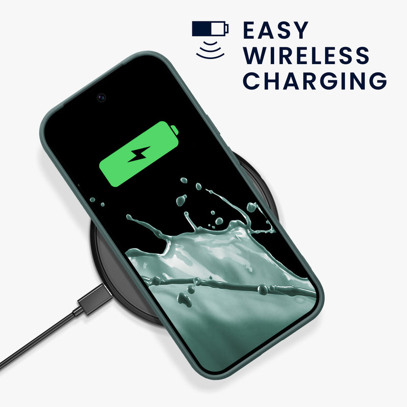 kwmobile Handyhülle für Google Pixel 9a Hülle - weiches Handy Silikon Case - Schutzhülle Cover