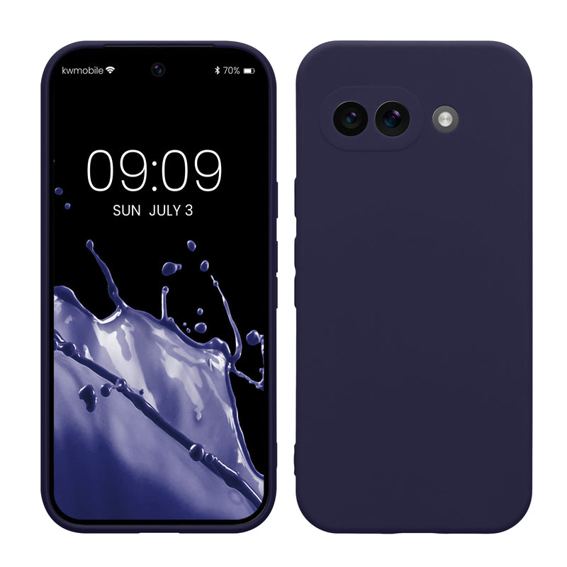 Google Pixel 9a Silikon Handyhülle mit Kameraschutz