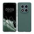 kwmobile Handyhülle für Xiaomi Redmi Note 14 Pro 5G / Poco X7 Hülle - weiches Handy Silikon Case - Schutzhülle Cover - Blaugrün Blaugrün  