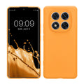kwmobile Handyhülle für Xiaomi Redmi Note 14 Pro 5G / Poco X7 Hülle - weiches Handy Silikon Case - Schutzhülle Cover - Fruity Orange Fruity Orange  