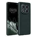 kwmobile Handyhülle für Xiaomi Redmi Note 14 Pro 5G / Poco X7 Hülle - weiche Silikon Case metallisch schimmernd - Schutzhülle Cover - Metallic Petrol Metallic Petrol  