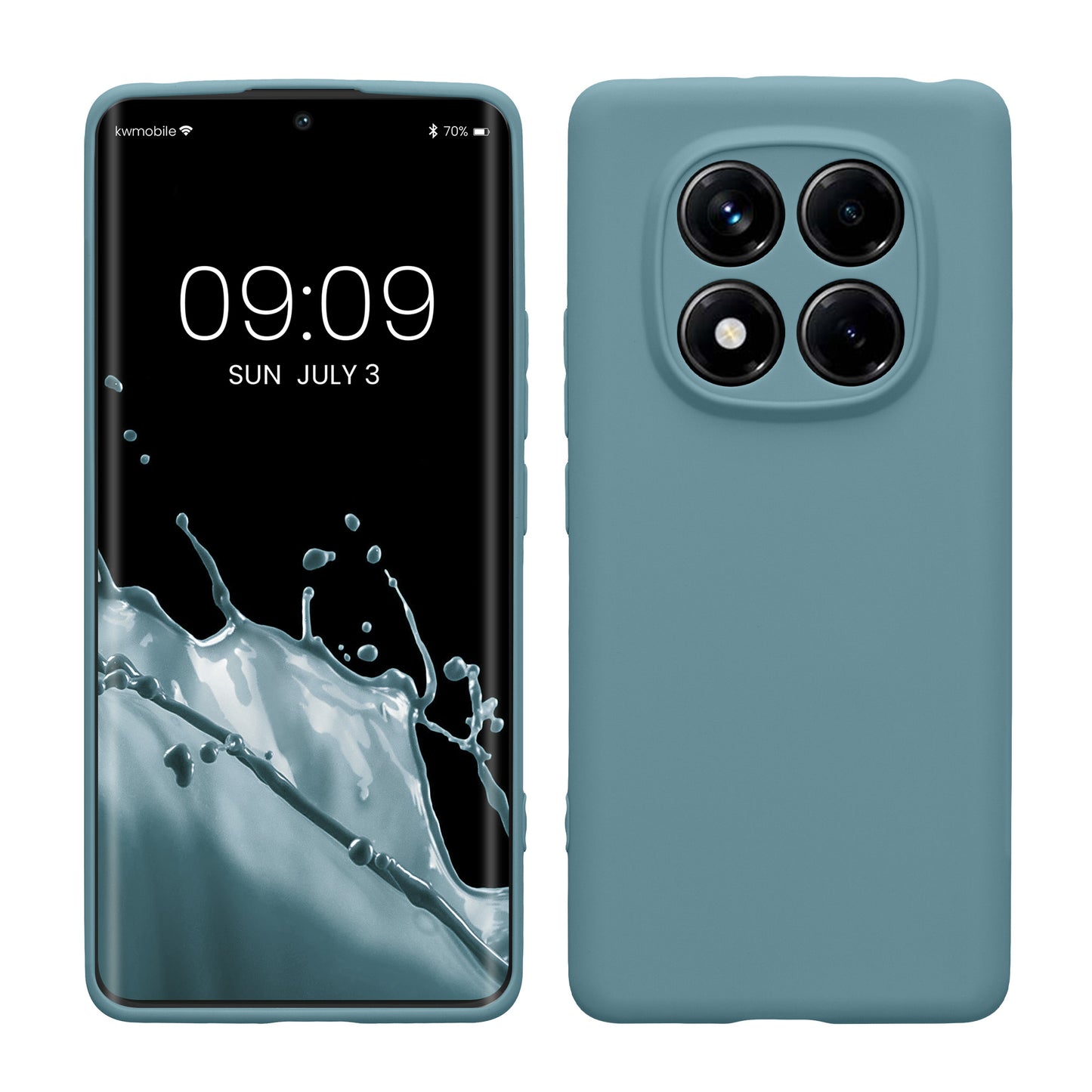 kwmobile Handyhülle für Xiaomi Redmi Note 14 Pro 4G Hülle - weiches Handy Silikon Case - Schutzhülle Cover - Antique Stone Antique Stone  