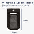kwmobile Necklace Case für 7" Handyhülle - Handytasche - 17,8 x 8,5 cm Innenmaße - Schutzhülle