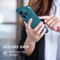 kwmobile Handyhülle für Xiaomi Redmi Note 14 4G (Nicht für 5G) Hülle - weiche Silikon Case metallisch schimmernd - Schutzhülle Cover