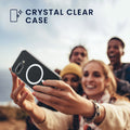Google Pixel 9a transparente Handyhülle mit TPU Bumper mit MagSafe und Eckenschutz
