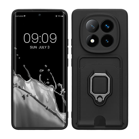 Handyhülle mit Kartenfach für Xiaomi Redmi Note 14 Pro+ 5G / Redmi Note 14 Pro Plus 5G TPU