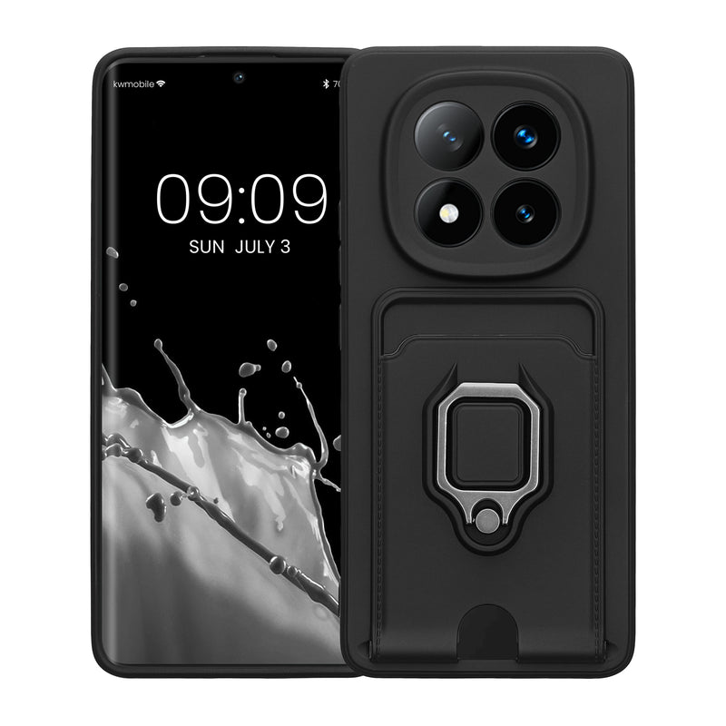 Handyhülle mit Kartenfach für Xiaomi Redmi Note 14 Pro+ 5G / Redmi Note 14 Pro Plus 5G TPU