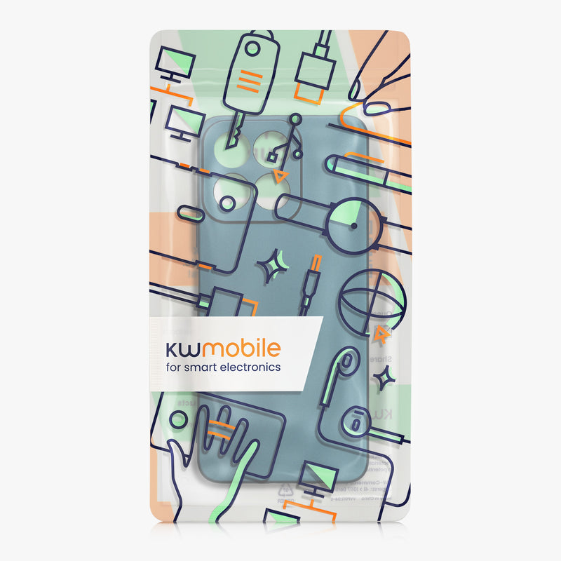 HONOR 200 Smart 5G / X7C 4G Silikon Handyhülle Metallic