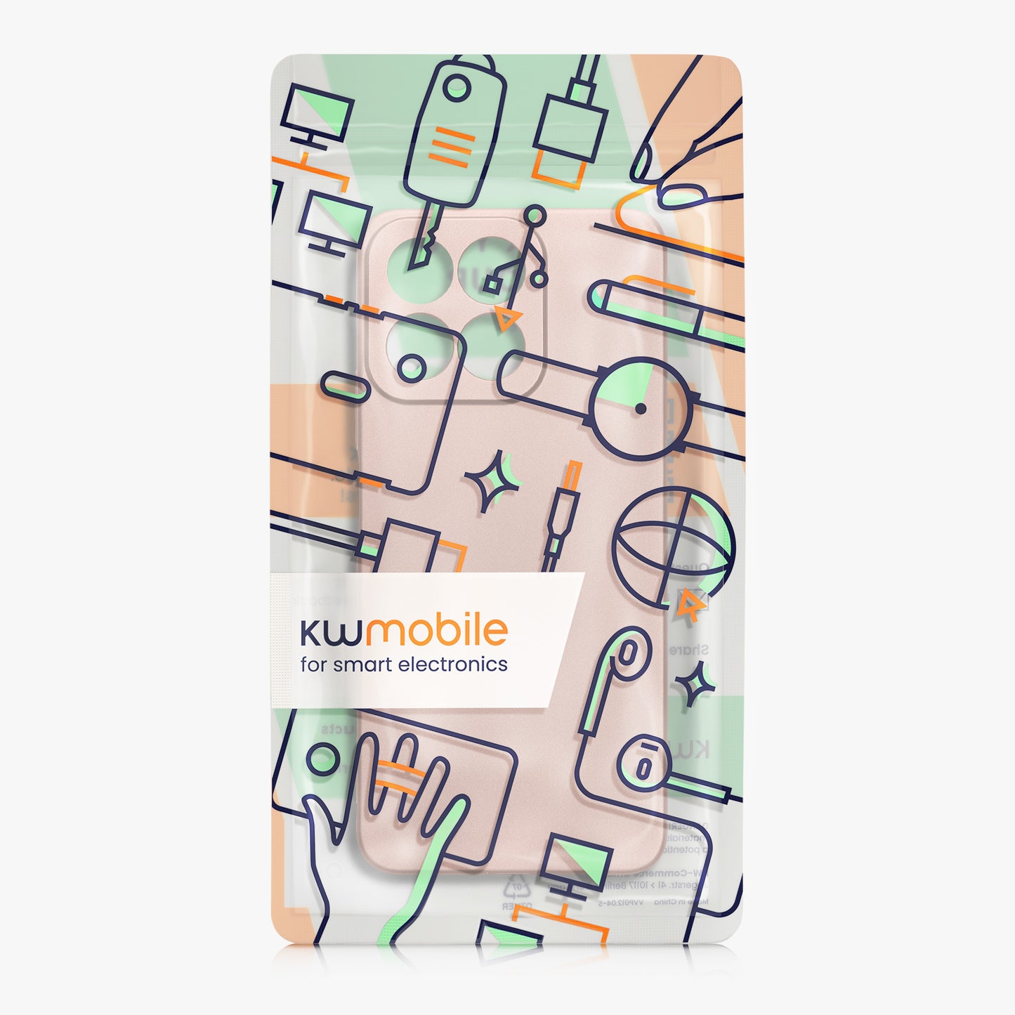 HONOR 200 Smart 5G / X7C 4G Silikon Handyhülle Metallic