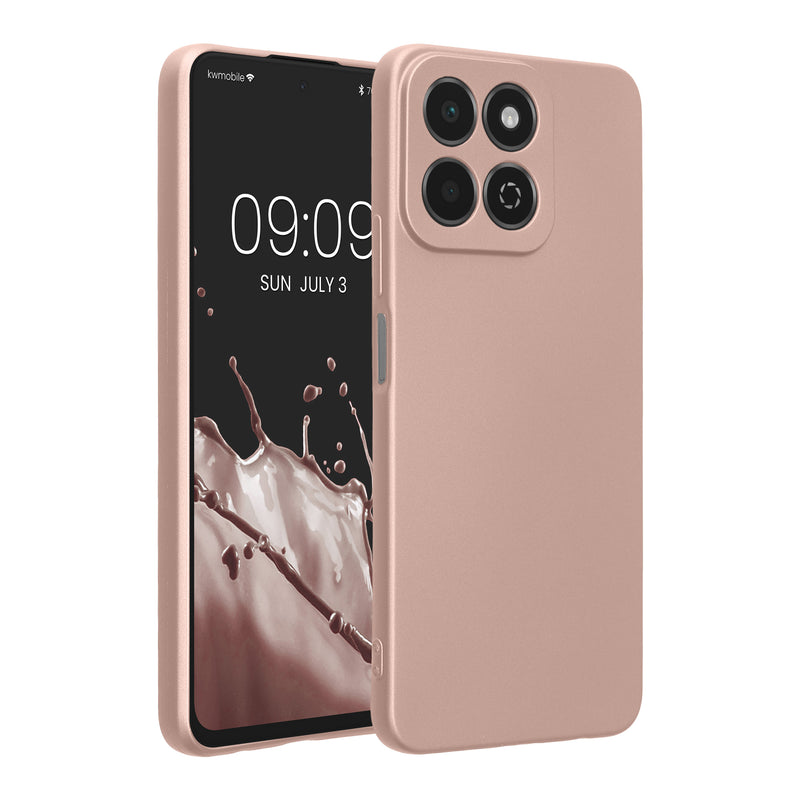 HONOR 200 Smart 5G / X7C 4G Silikon Handyhülle Metallic