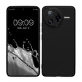 kwmobile Handyhülle für Xiaomi Poco F7 Ultra Hülle - weiches Handy Silikon Case - Schutzhülle Cover - Schwarz matt Schwarz matt  