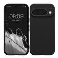 kwmobile Handyhülle für Google Pixel 10 Hülle - weiches Handy Silikon Case - Schutzhülle Cover - Schwarz matt Schwarz matt  