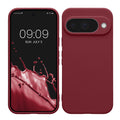 kwmobile Handyhülle für Google Pixel 10 Hülle - weiches Handy Silikon Case - Schutzhülle Cover - Bordeaux Violett Bordeaux Violett  