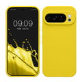 kwmobile Handyhülle für Google Pixel 10 Pro Hülle - weiches Handy Silikon Case - Schutzhülle Cover - Strahlend Gelb Strahlend Gelb  