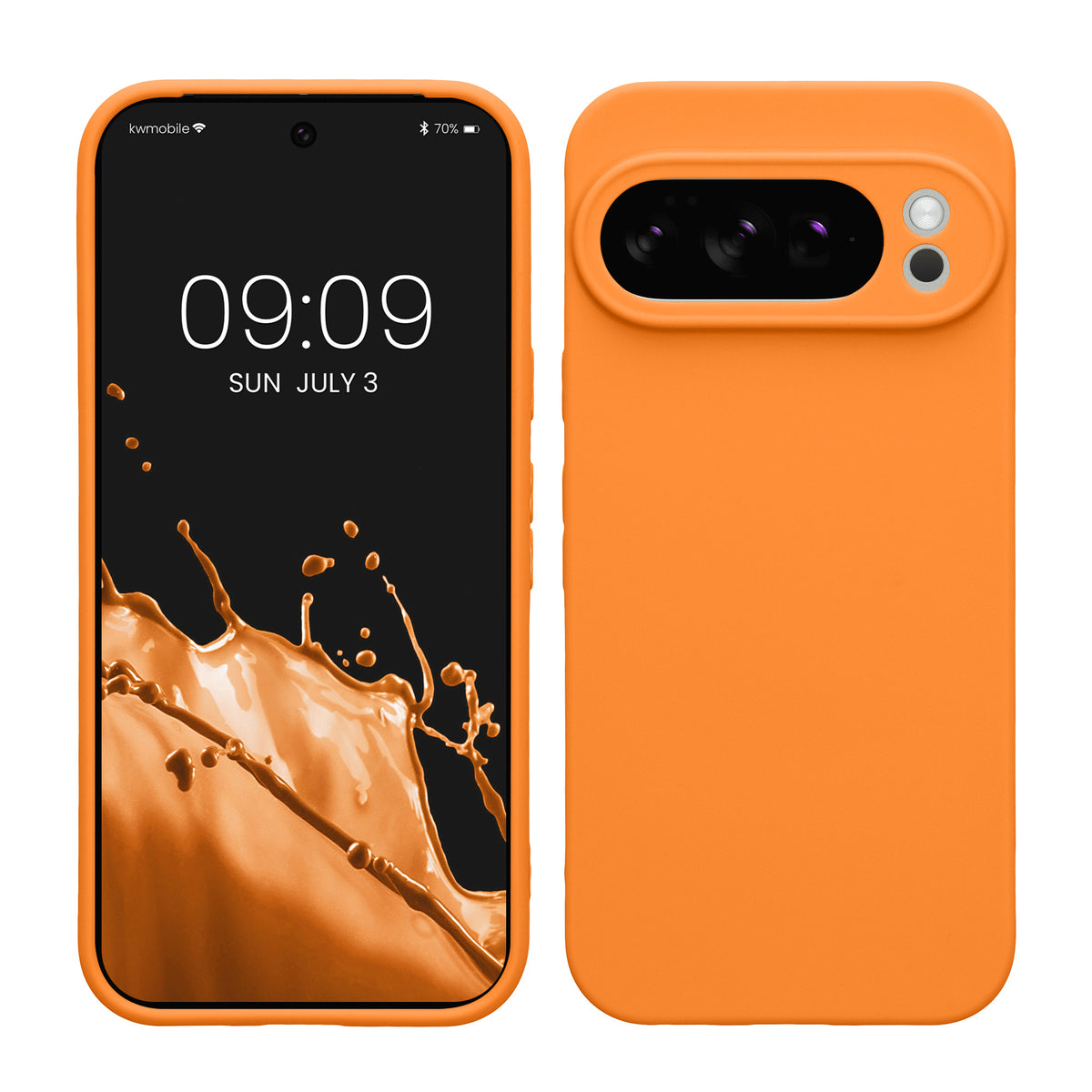 kwmobile Handyhülle für Google Pixel 10 Pro Hülle - weiches Handy Silikon Case - Schutzhülle Cover