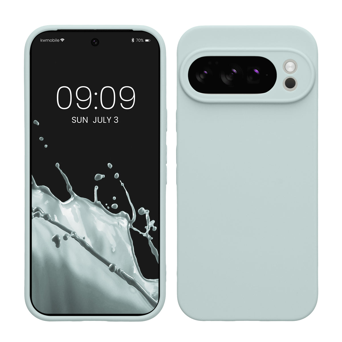 kwmobile Handyhülle für Google Pixel 10 Pro Hülle - weiches Handy Silikon Case - Schutzhülle Cover