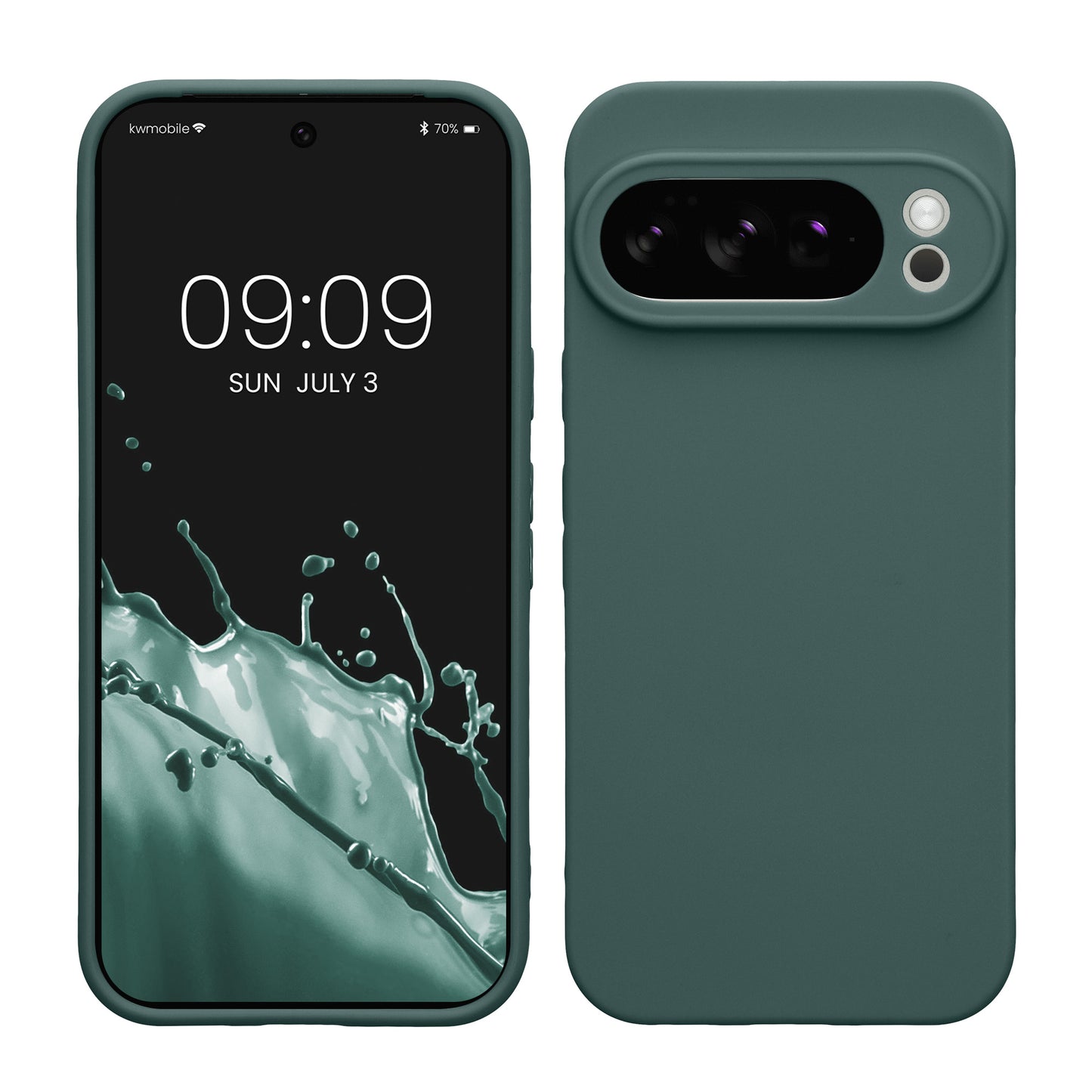 kwmobile Handyhülle für Google Pixel 10 Pro Hülle - weiches Handy Silikon Case - Schutzhülle Cover