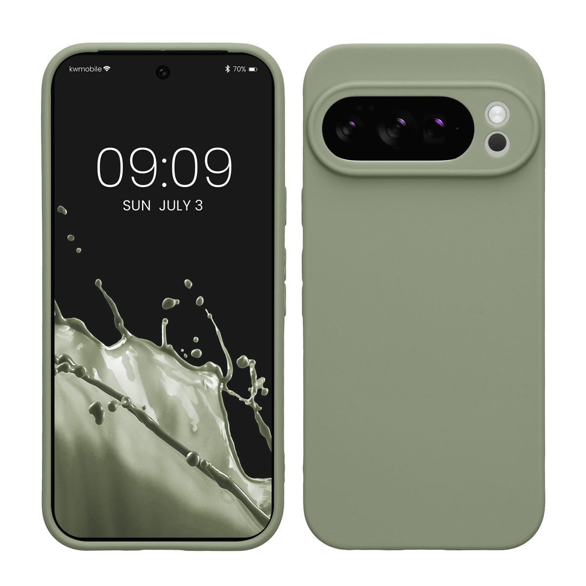 kwmobile Handyhülle für Google Pixel 10 Pro Hülle - weiches Handy Silikon Case - Schutzhülle Cover