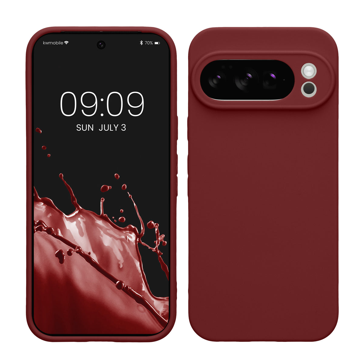kwmobile Handyhülle für Google Pixel 10 Pro Hülle - weiches Handy Silikon Case - Schutzhülle Cover