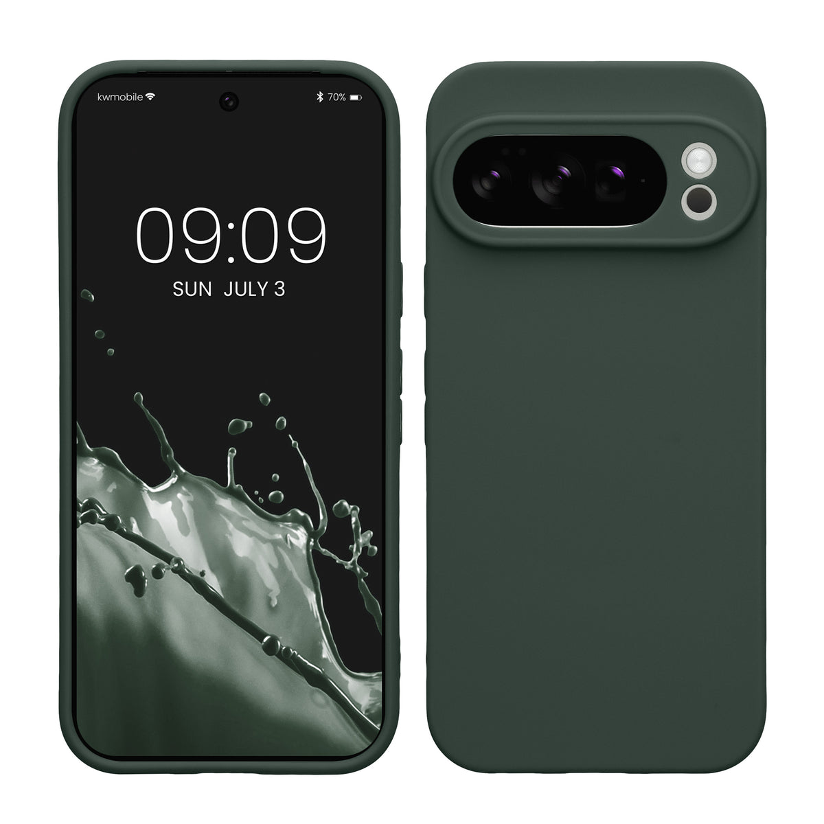 kwmobile Handyhülle für Google Pixel 10 Pro Hülle - weiches Handy Silikon Case - Schutzhülle Cover