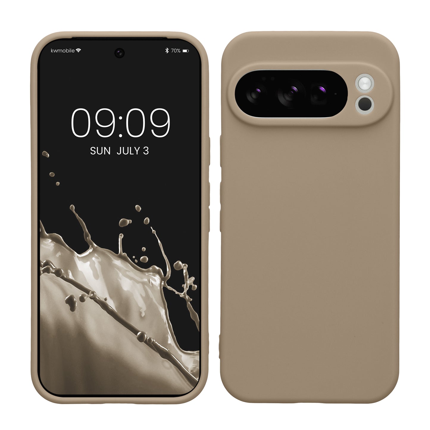 kwmobile Handyhülle für Google Pixel 10 Pro Hülle - weiches Handy Silikon Case - Schutzhülle Cover