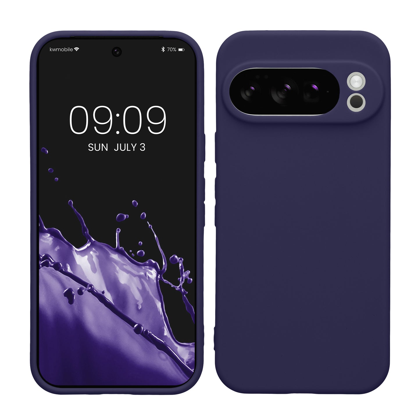 kwmobile Handyhülle für Google Pixel 10 Pro Hülle - weiches Handy Silikon Case - Schutzhülle Cover