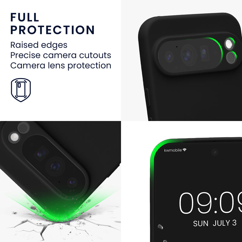 kwmobile Handyhülle für Google Pixel 10 Pro XL Hülle - weiches Handy Silikon Case - Schutzhülle Cover