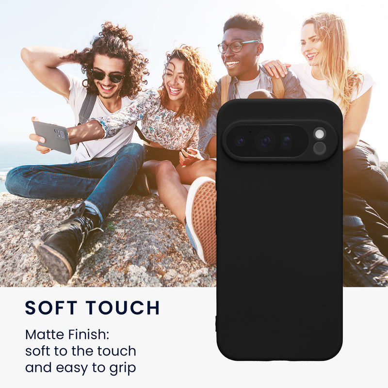 kwmobile Handyhülle für Google Pixel 10 Pro XL Hülle - weiches Handy Silikon Case - Schutzhülle Cover