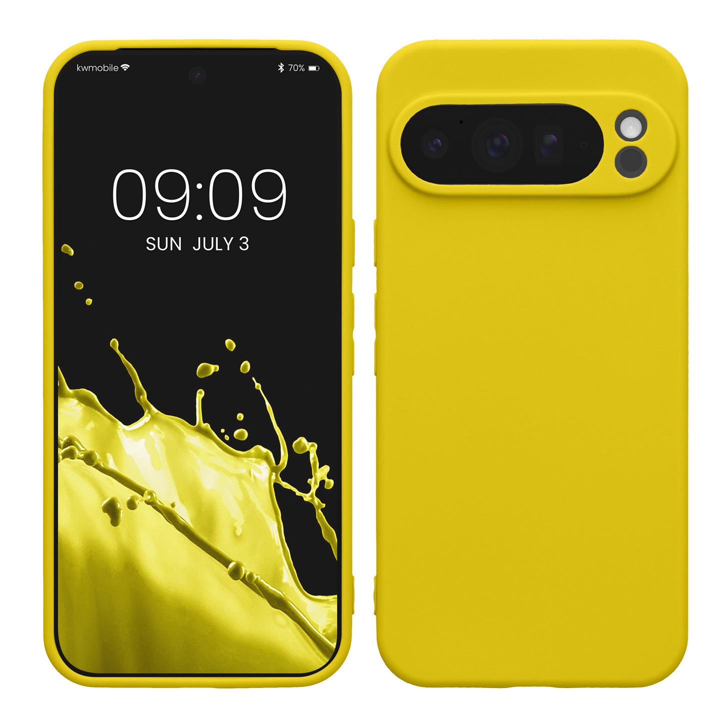 kwmobile Handyhülle für Google Pixel 10 Pro XL Hülle - weiches Handy Silikon Case - Schutzhülle Cover