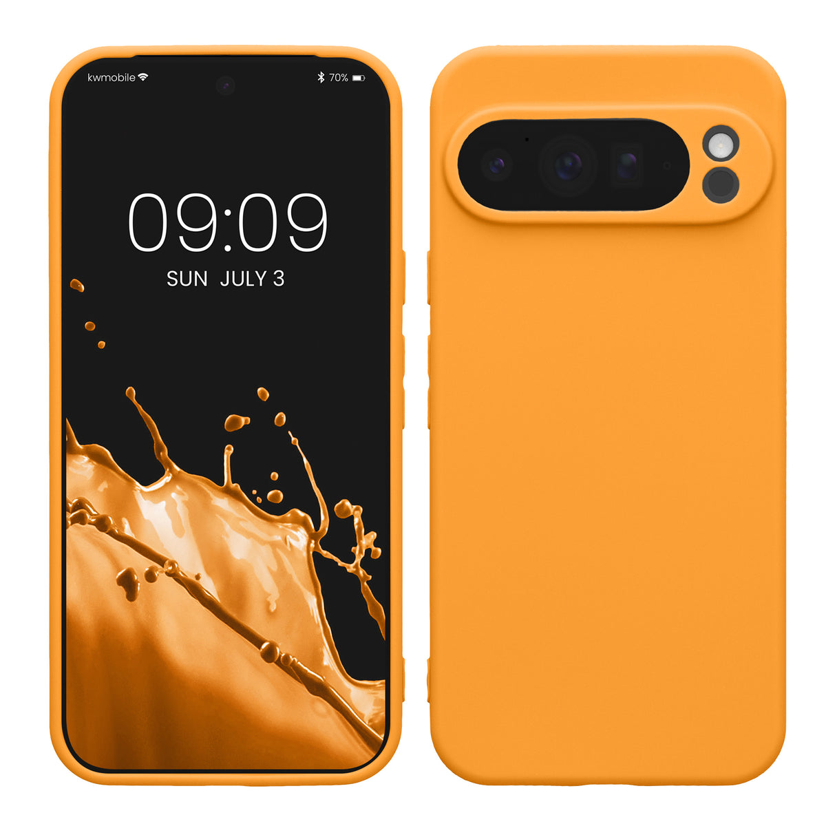 kwmobile Handyhülle für Google Pixel 10 Pro XL Hülle - weiches Handy Silikon Case - Schutzhülle Cover